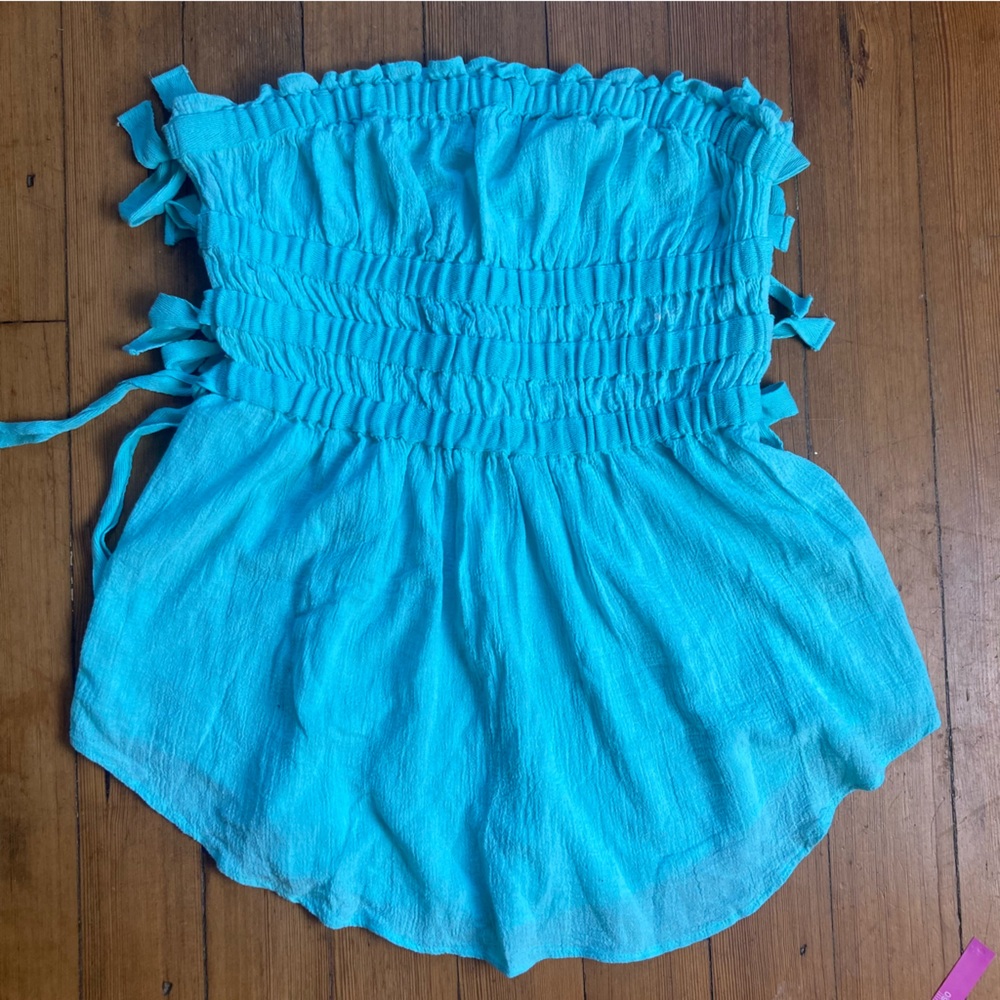 Free People Jens Pirate Booty Fleetwood Strapless Tube Top